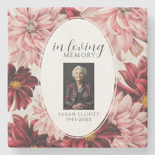 a loved one loving memory  stone coaster