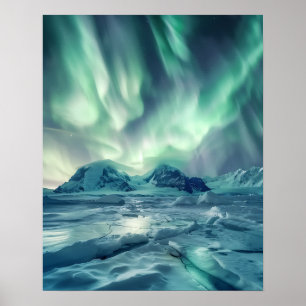 A lovely Aurora Borealis  Poster