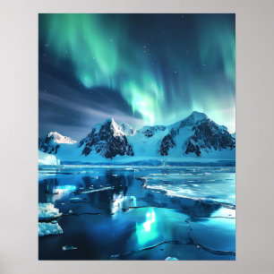 A lovely Aurora Borealis  Poster