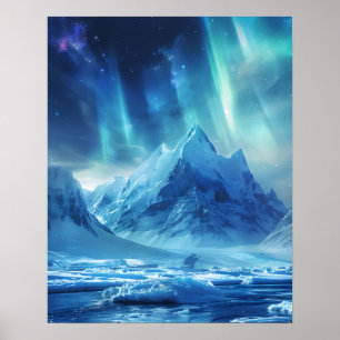 A lovely Aurora Borealis  Poster
