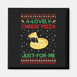 A Lovely Cheese Pizza  Alone Fun Kevin X-Mas Home  Magnet