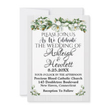 A Lovely Day For A Wedding - Invitation