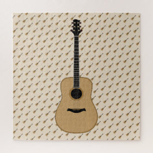 A lovely guitar jigsaw puzzle