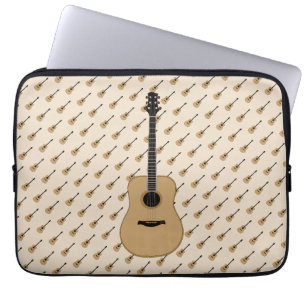A lovely guitar laptop sleeve