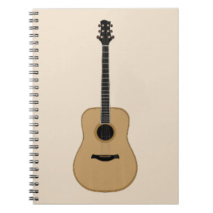 A lovely guitar notebook