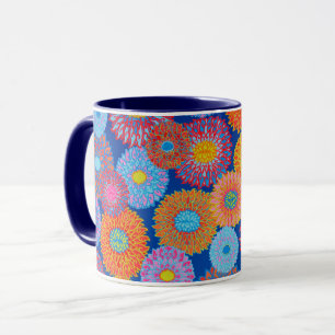 A Lovely Philip Jacobs Fabric blue Padma Mug