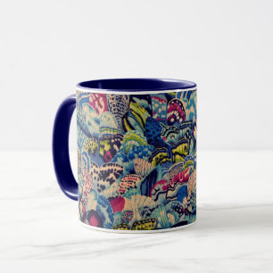 A lovely Philip Jacobs Fabric Butterfly Wing Mug
