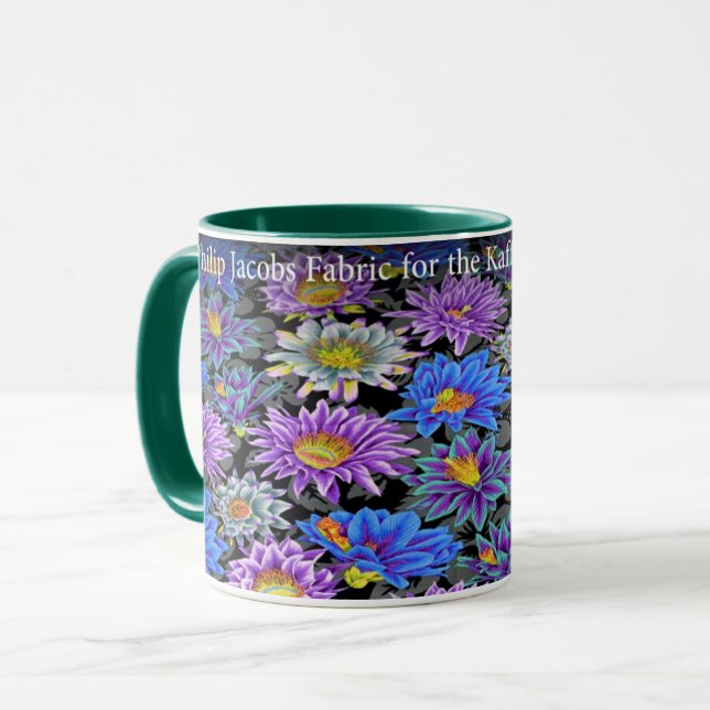A Lovely Philip Jacobs Fabric Cactus Flower Mug (Front Left)