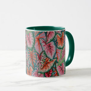 A lovely Philip Jacobs Fabric Caladium mug