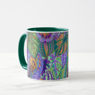 A Lovely Philip Jacobs Fabric Coleus Mug