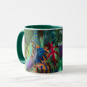 A Lovely Philip Jacobs Fabric Coleus Mug