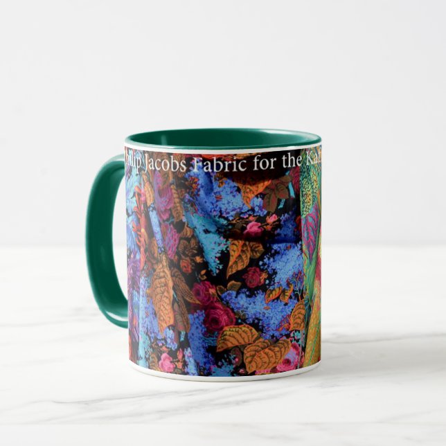 A Lovely Philip Jacobs Fabric Floral Mug (Front Left)