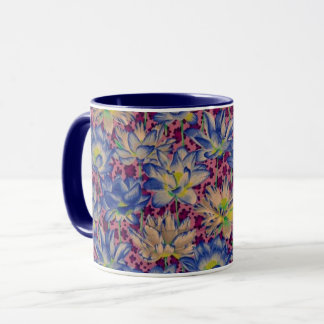 A Lovely Philip Jacobs Fabric Leopard Lotus Mug