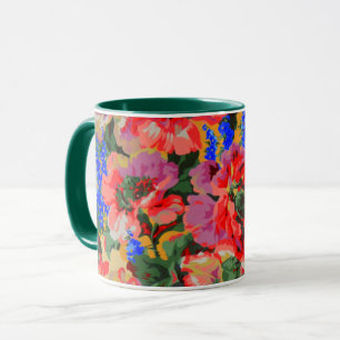 A Lovely Philip Jacobs Fabric Poppy Mug