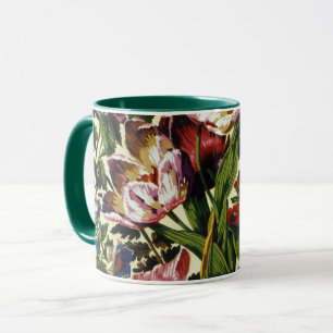 A Lovely Philip Jacobs Fabric Tulip Chintz mug