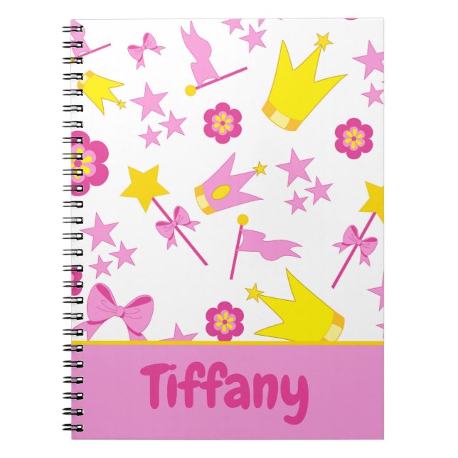 A lovely princess design notebook (Front)