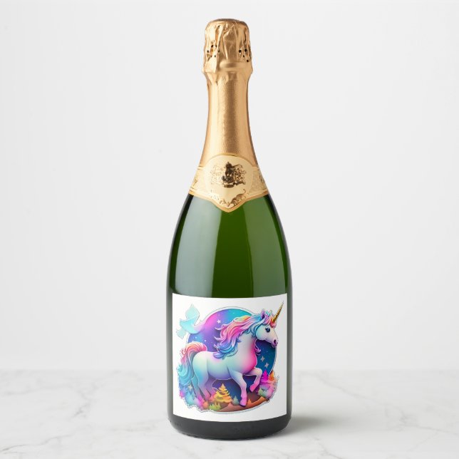 A Lovely Unicorn Sticker  (Front)