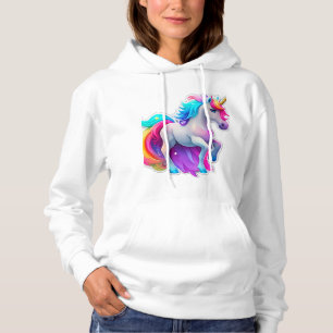 A Lovely Unicorn Sticker 2 Hoodie