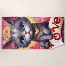 A loving cat