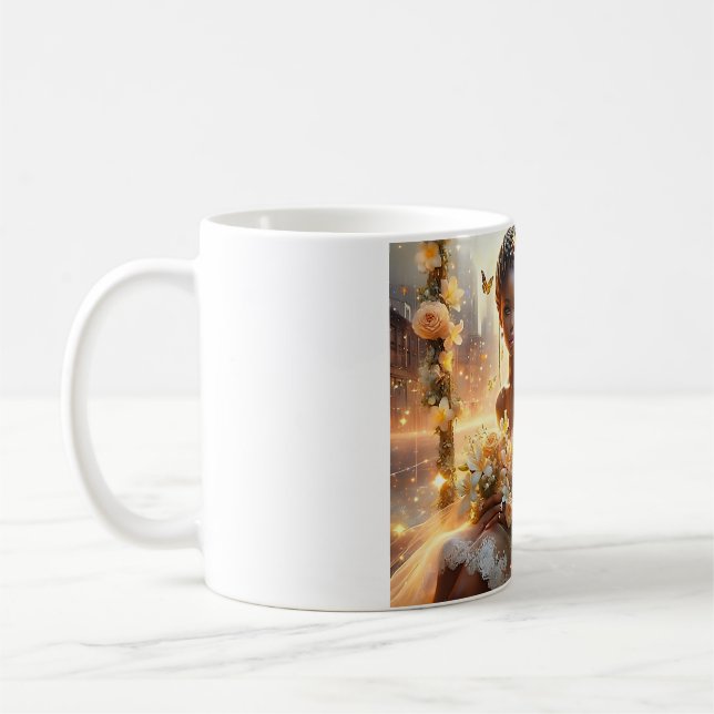A Loving Embrace in a Cup: Warmth for the Soul -  Coffee Mug (Left)