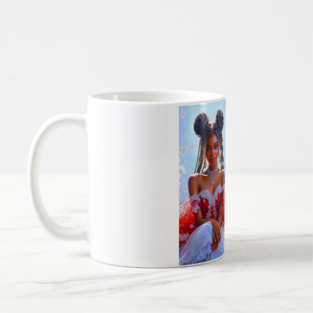 A Loving Embrace in a Cup: Warmth for You -  Coffee Mug (Left)
