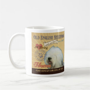 A Loving Old English Sheepdog Makes Our House Home Coffee Mug