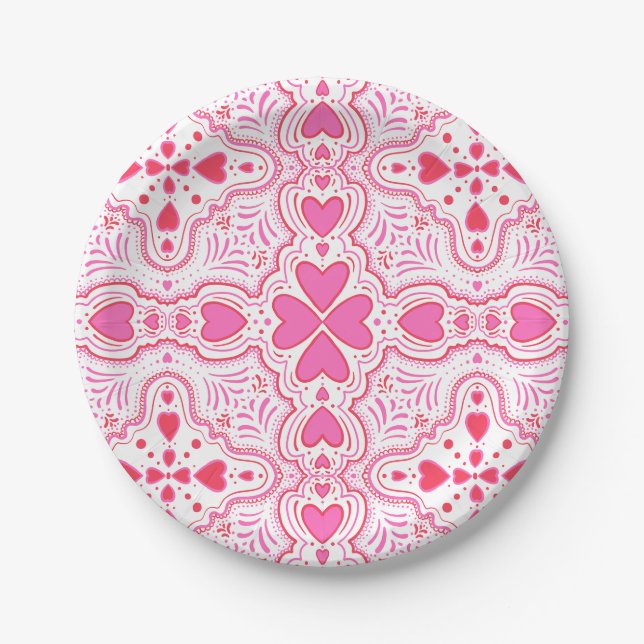 A Loving  Paper Plate (Front)