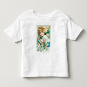 A Loving Thought Maiden with Bonnet Toddler T-shirt
