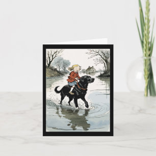 A Loyal Friend. Sticker1 Card