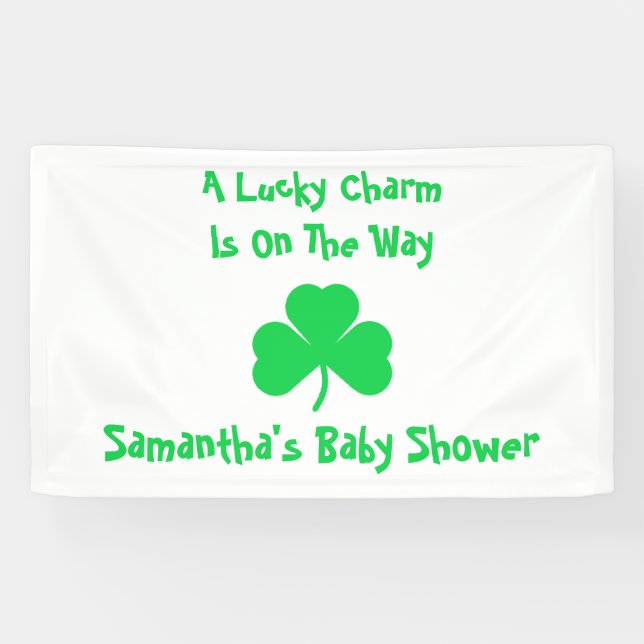 A Lucky Charm Is On The Way Banner (Horizontal)