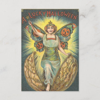 A Lucky Halloween Vintage Invite