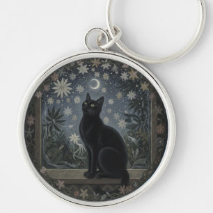 A Lucky Omen (or a Fairy Spy): Cat Sìth Guardian Keychain