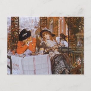 A Luncheon (Le Dejeuner) by James Tissot Postcard