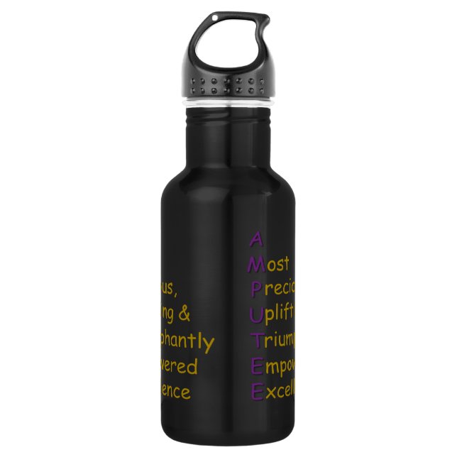 A.M.P.U.T.E.E. 532 ML WATER BOTTLE (Front)