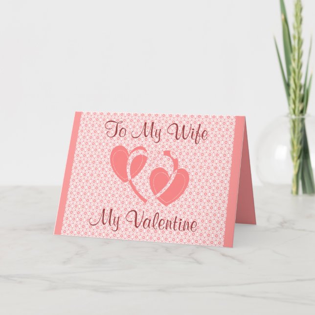À MA CARTE DE JOUR DE FEMME VALENTINES (Devant)