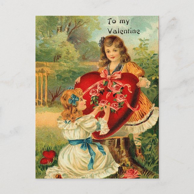 À ma carte postale de Valentine (Devant)