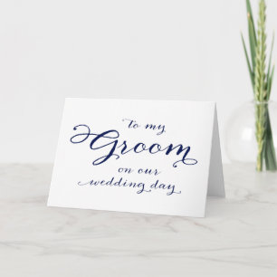 À ma chambre sur notre carte de jour de mariage