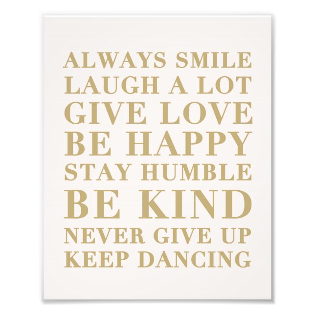 À ma fille | Impression d'art (Devant)