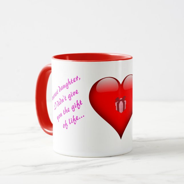 À ma fille Mug de maman (Devant gauche)