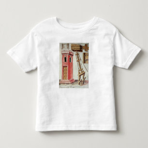 A machine for lifting weights toddler t-shirt