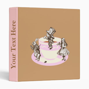 A Mad Tea Party Binder