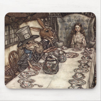 A Mad Tea-Party Mouse Pad
