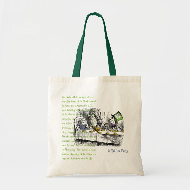 A Mad Tea Party Tote Bag (Front)