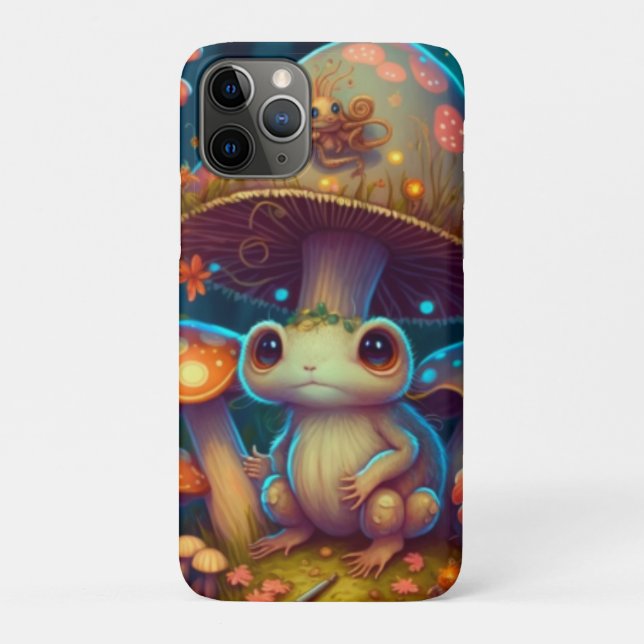 A magic mushroom frog          Case-Mate iPhone case (Back)
