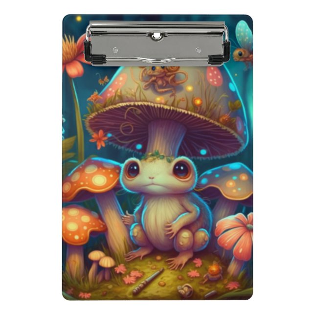 A magic mushroom frog             clipboard (Front)