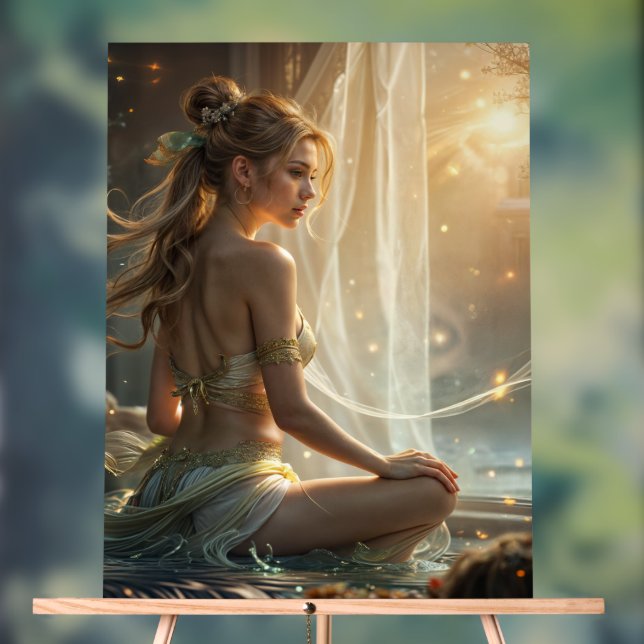 A magic relax time acrylic sign (Neutral)