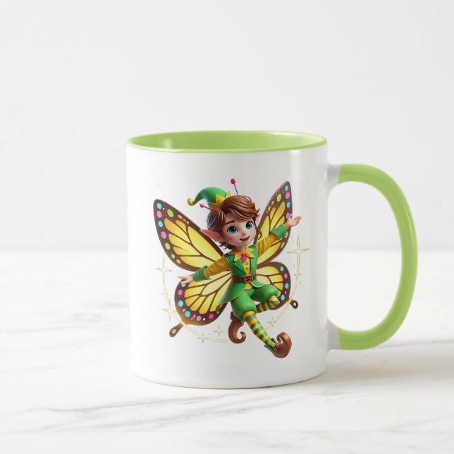 A magical butterfly elf. mug (Right)