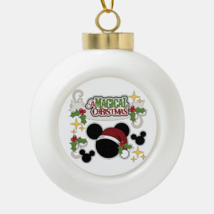A Magical Christmas Ceramic Ball Christmas Ornament