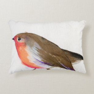 A magical little robin called Wisp 2011 Accent Pillow