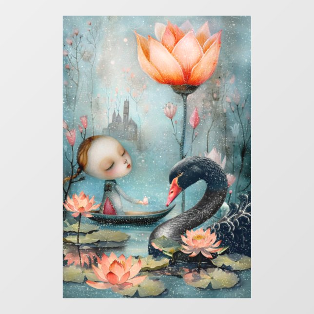 A Magical Moment Shared Between Friend Window Cling (Sheet)